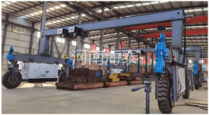 沙特-電動(dòng)輪胎門(mén)式起重機(jī)-MHET10+10t-10.8m